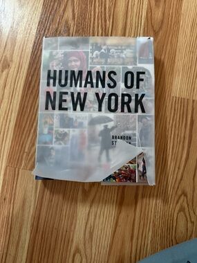 Humans of New York Hardcover Book by - White Dust Jacket